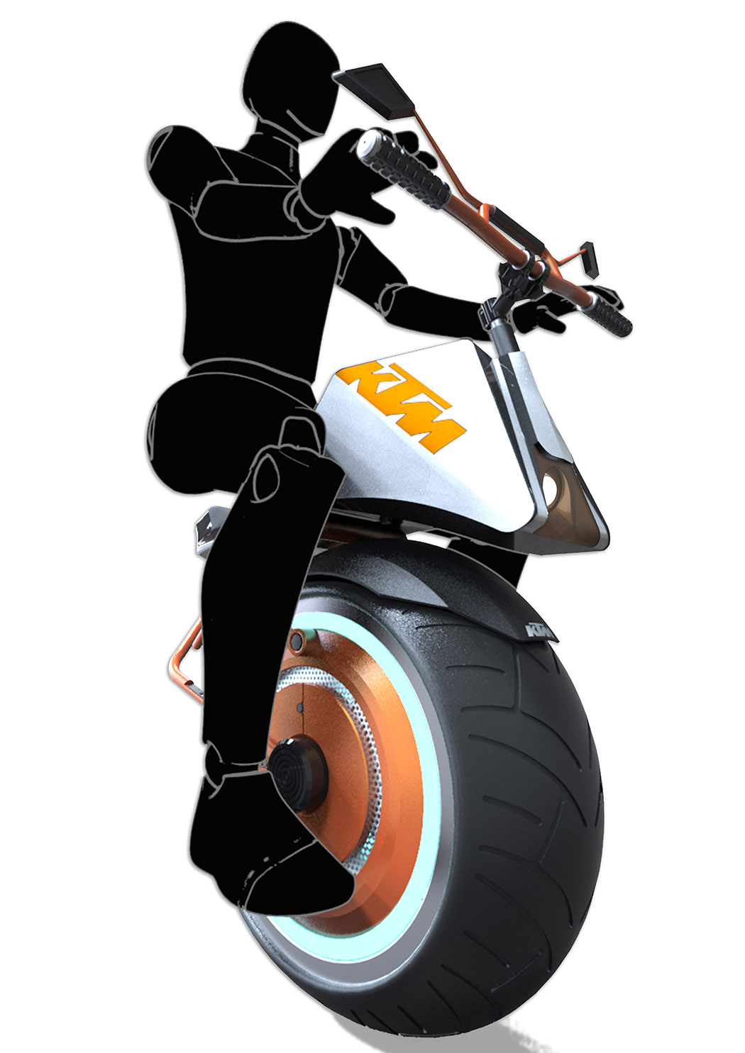 單輪摩托車(chē)設(shè)計(jì)