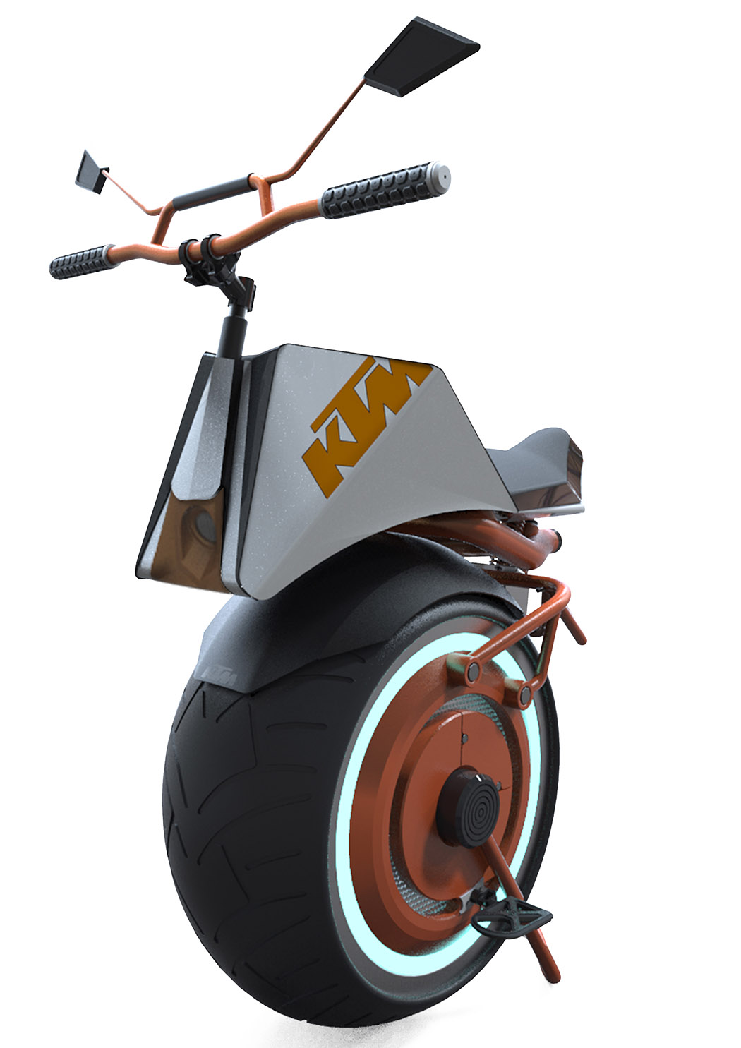 單輪摩托車(chē)設(shè)計(jì)