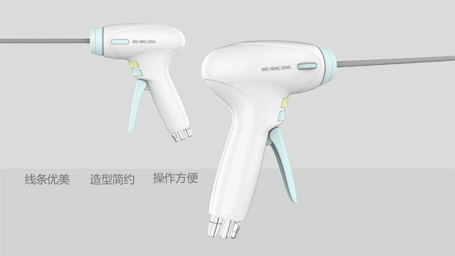 電鉤沖洗器產(chǎn)品設(shè)計(jì)，醫(yī)療設(shè)備工業(yè)設(shè)計(jì)案例